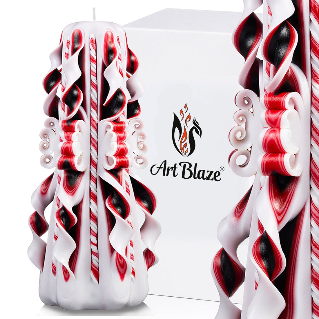 Vela tallada "Cuento oriental" grande