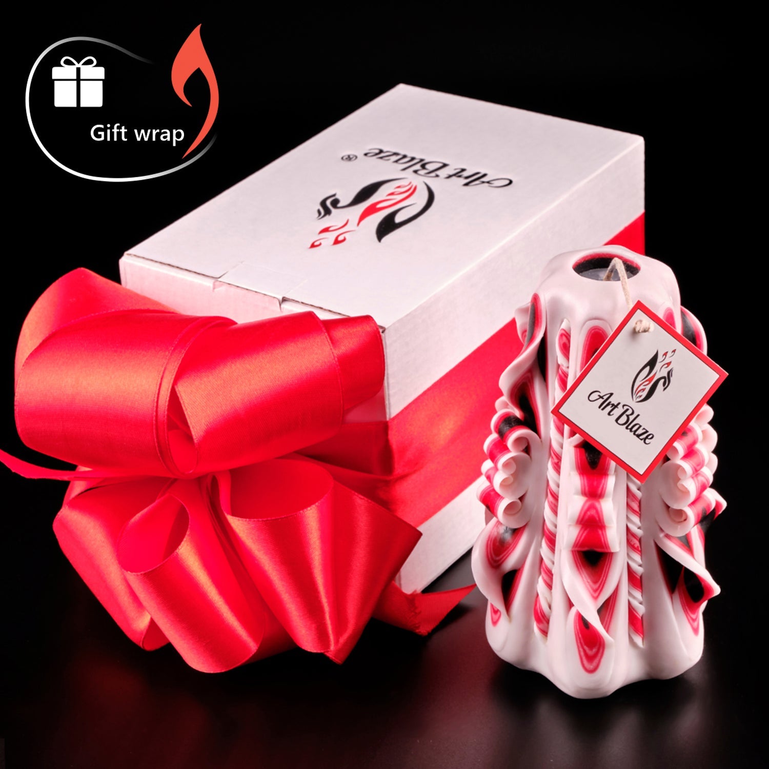 Vela tallada "Cuento oriental" pequeña